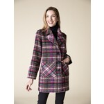HABITAT TARTAN CAR COAT 42905