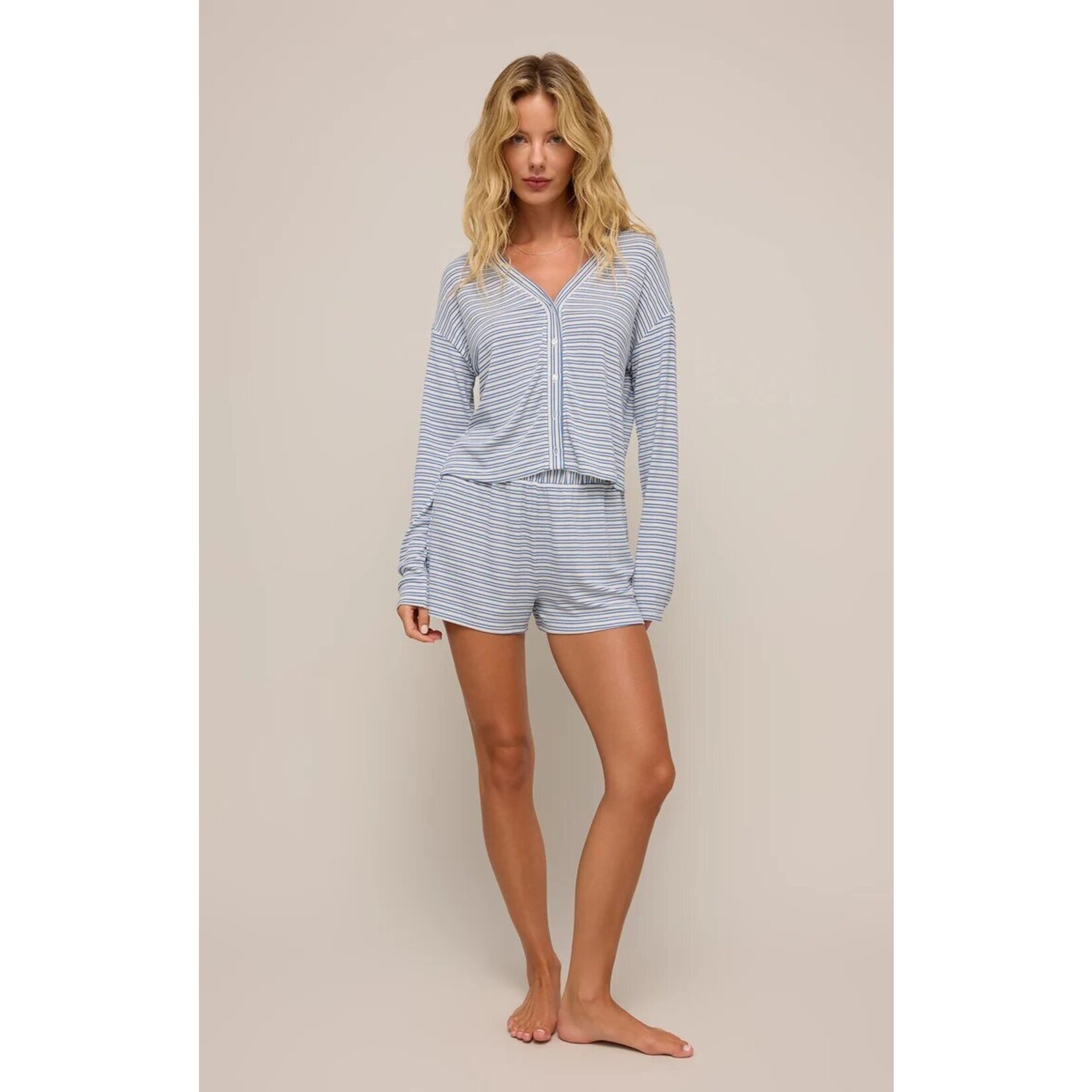 Z SUPPLY SEA ME STRIPE SHORT