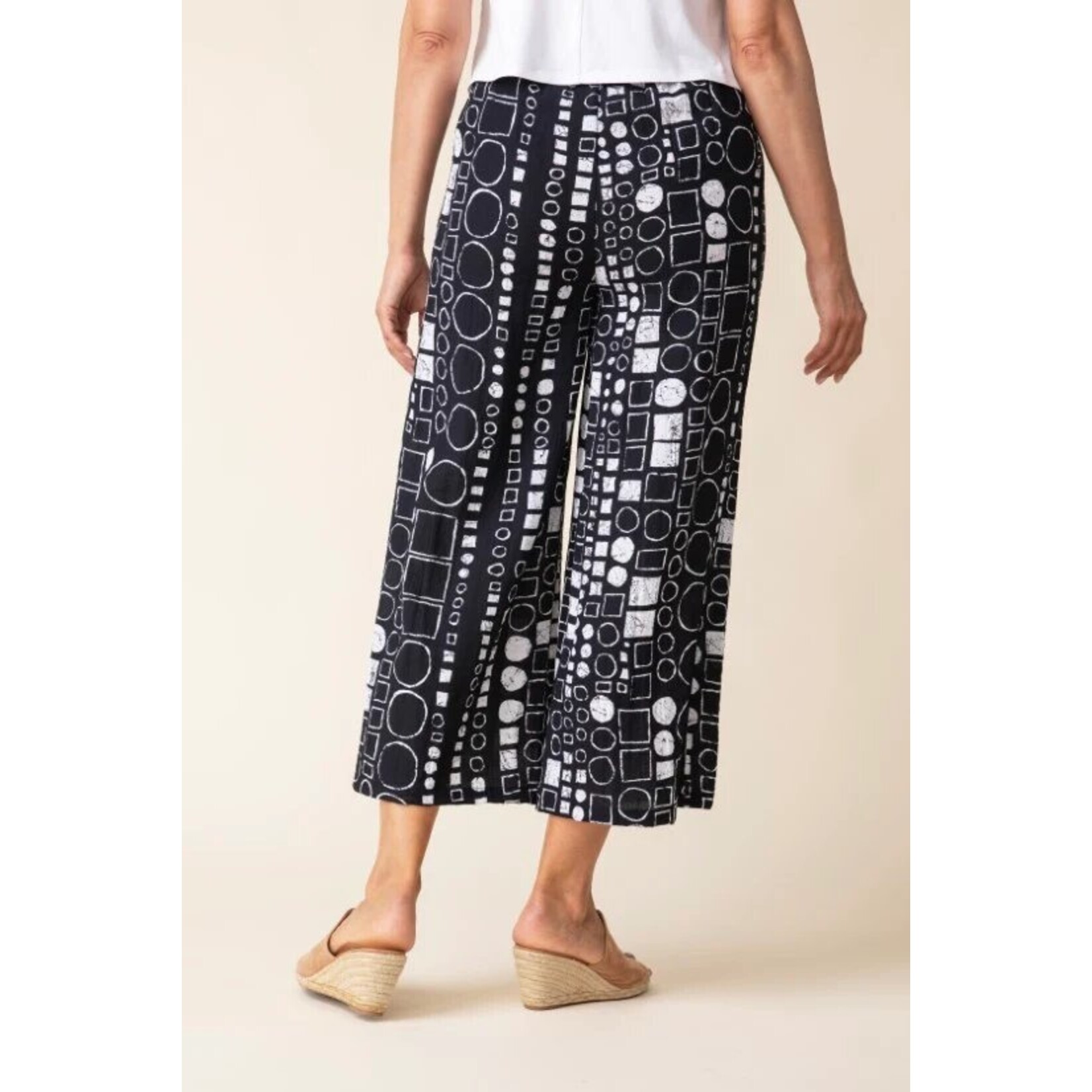 HABITAT EXPRESS TRAVEL CIRCLE PRINT CROP PANT 34167