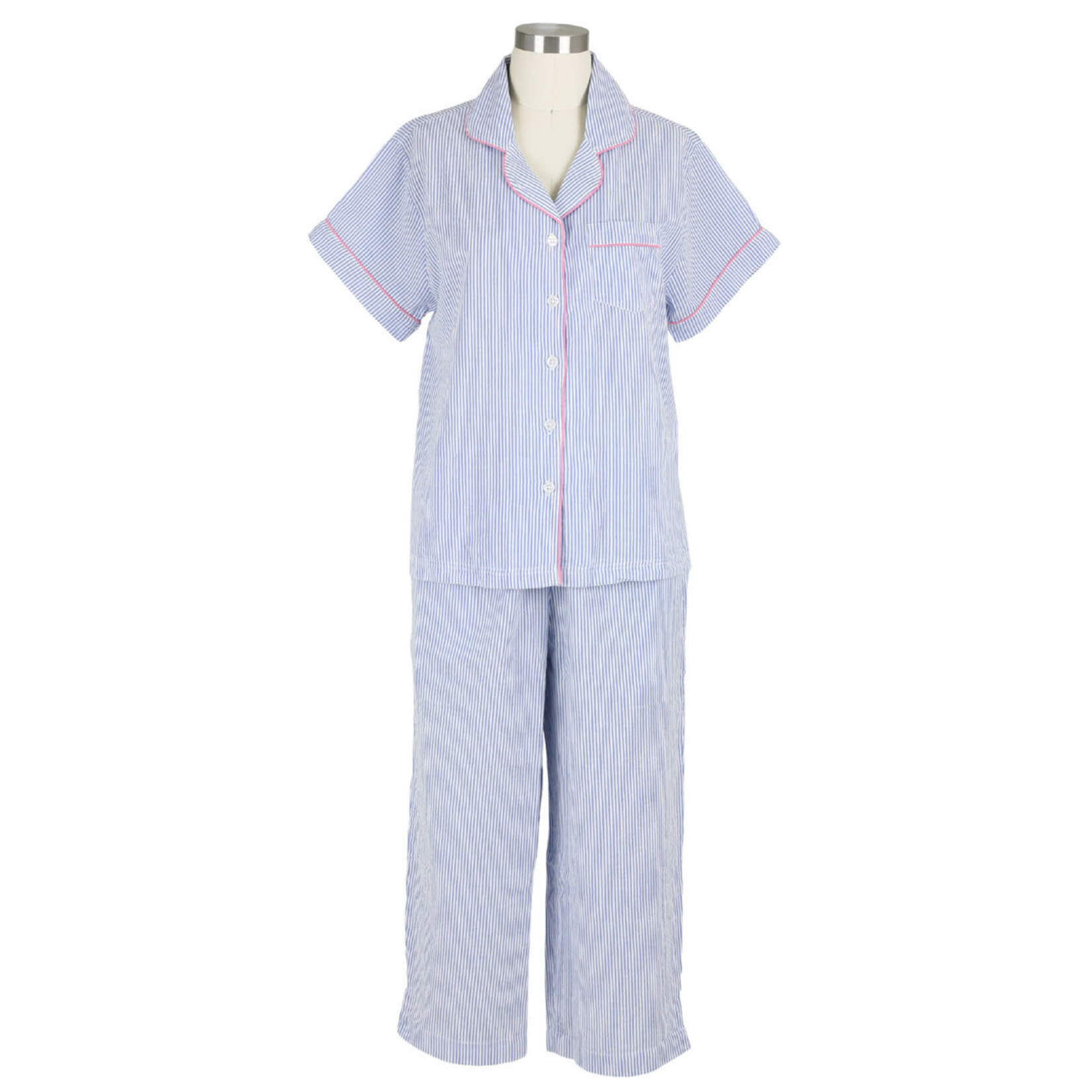NEEDHAM LANE S/S CAPRI PAJAMAS