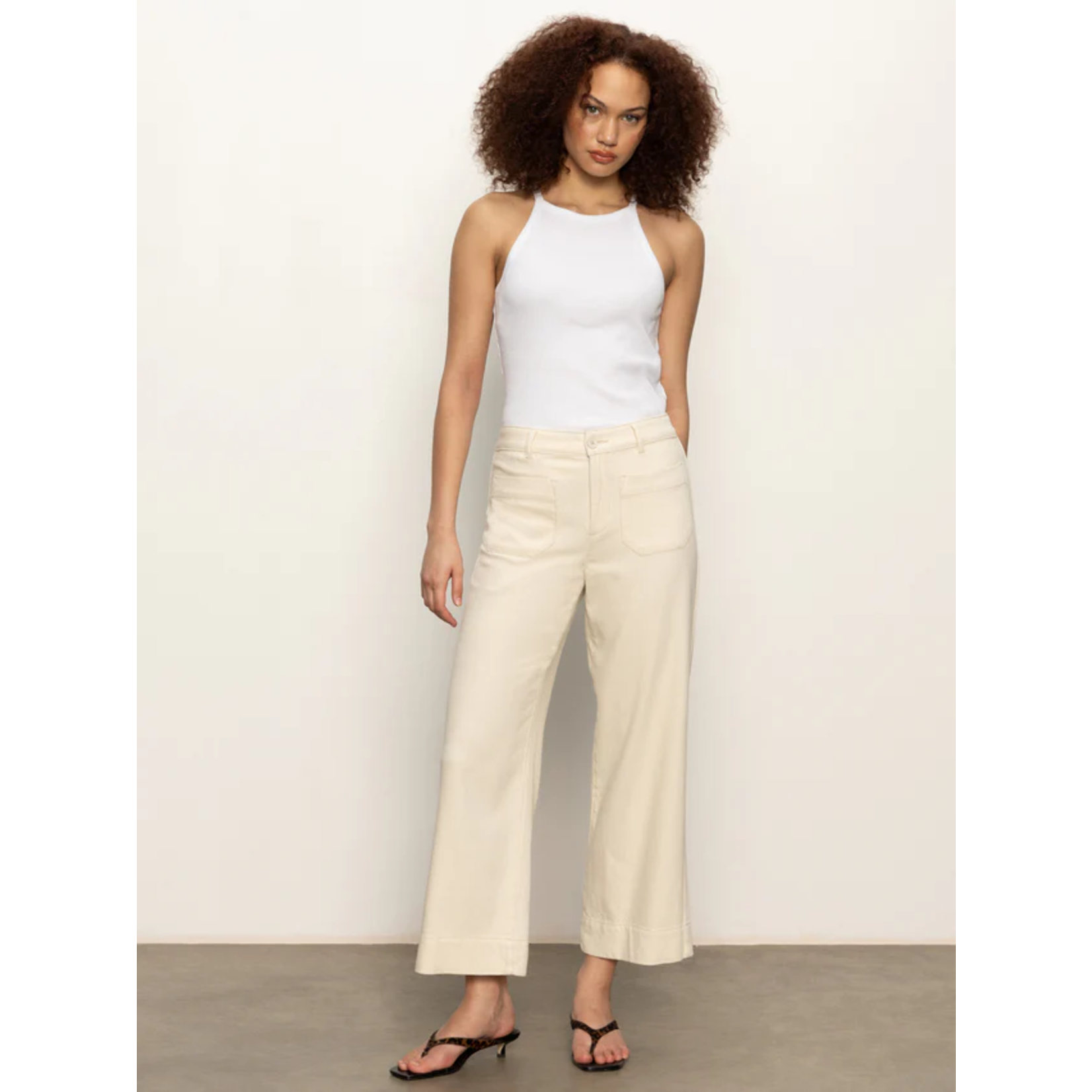SANCTUARY SOFT MARINE WIDE LEG CROP
