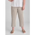 FLAX POCKETED ANKLE PANT
