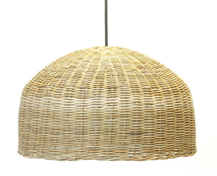Round Rattan Pendant (showroom sample sale / warehouse item)