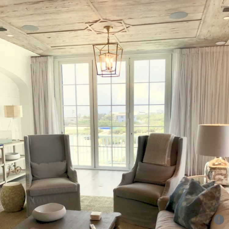 Darlana Medium Double Cage Lantern in Gilded Iron