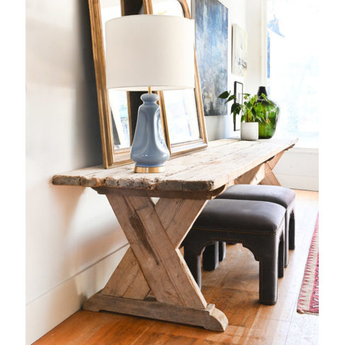 Antique Timbers Trestle Table