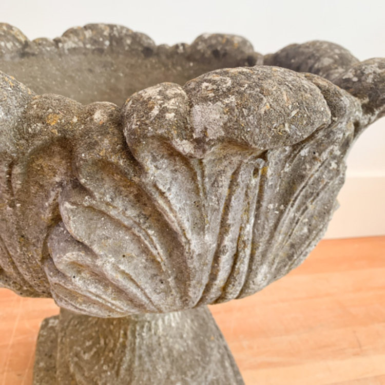 Antique Acanthus Leaf Planter (PAIR) SOLD