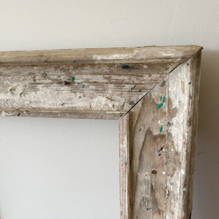 Antique Large Wood Frame