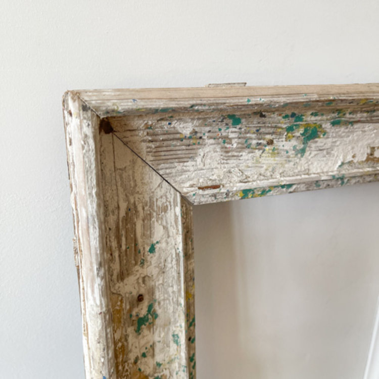 Antique Large Wood Frame