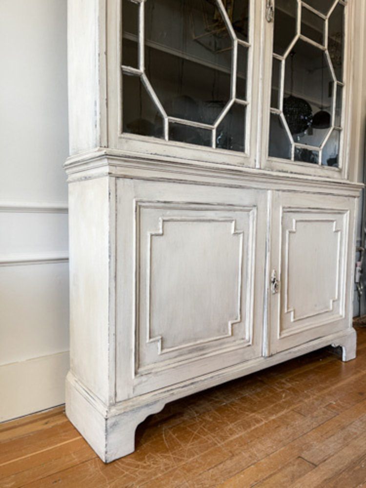 Antique English Regency Cabinet