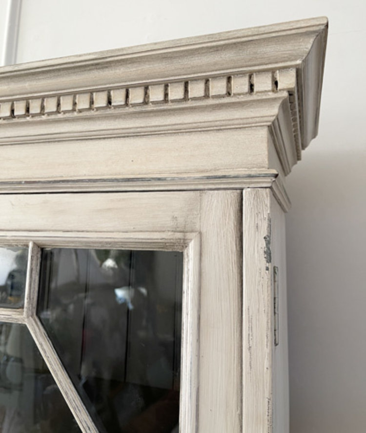 Antique English Regency Cabinet