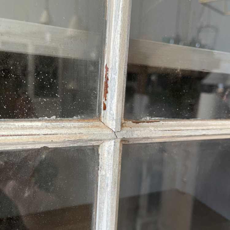 Antique English Painted Cabinet SOLD