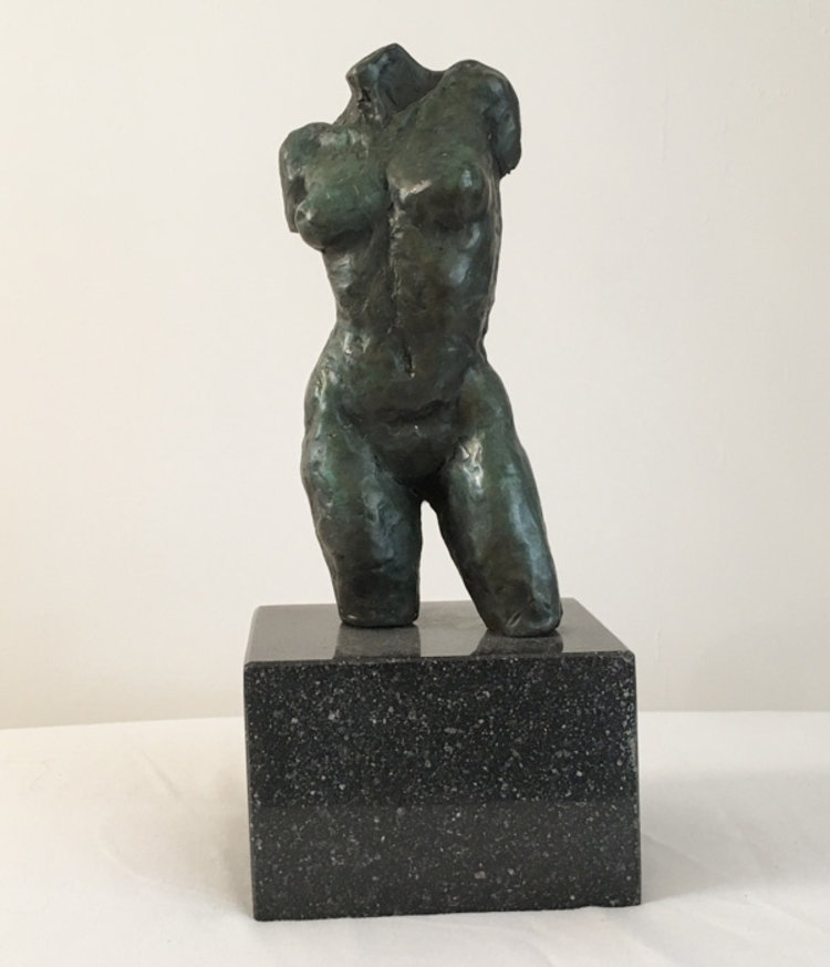 Lucia Study bronze sculpture by Lynn Falconer