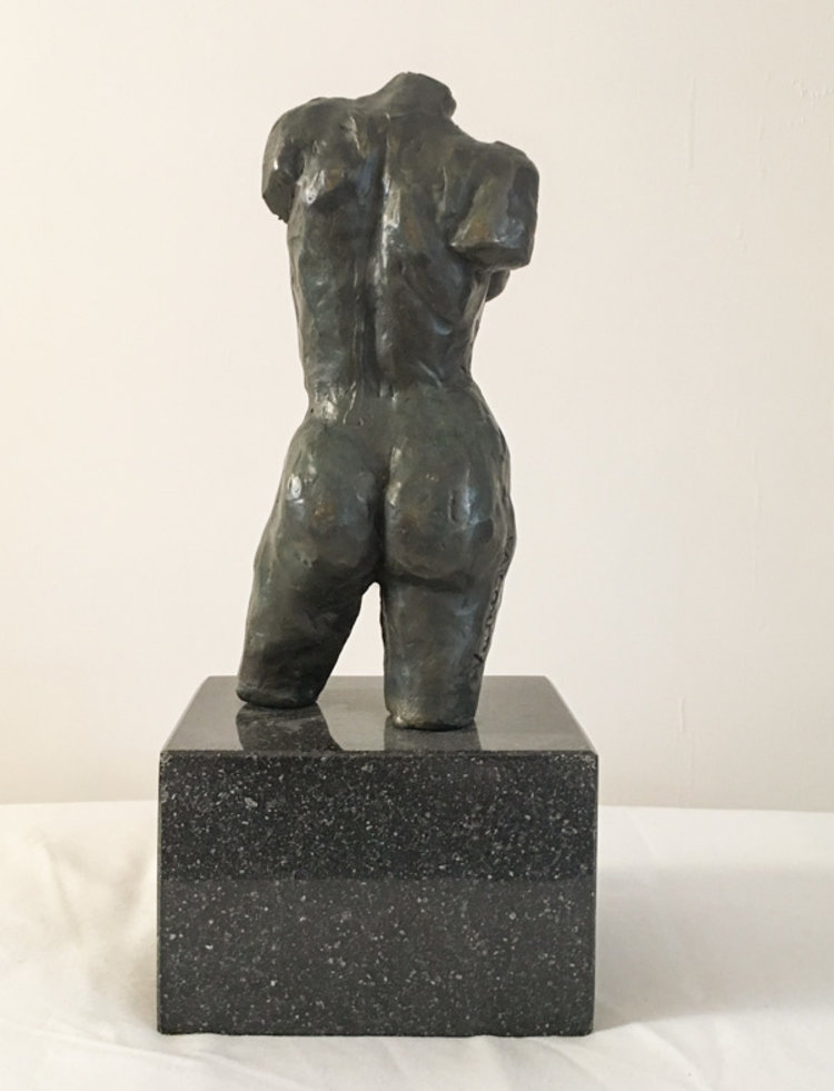 Lucia Study bronze sculpture by Lynn Falconer