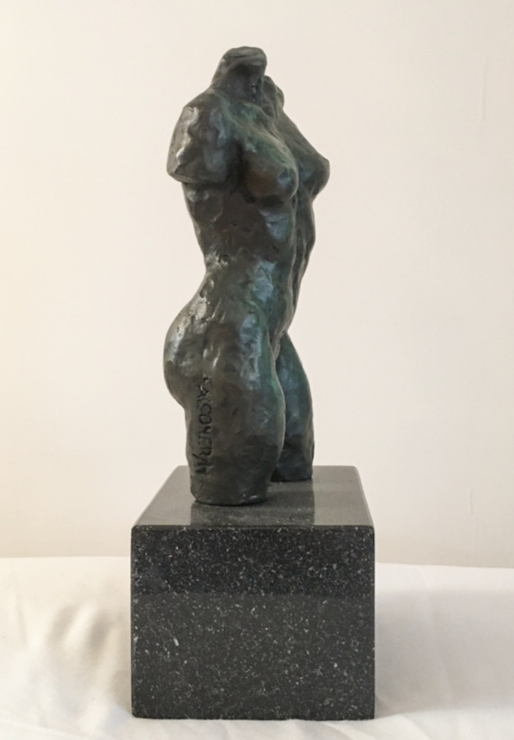 Lucia Study bronze sculpture by Lynn Falconer