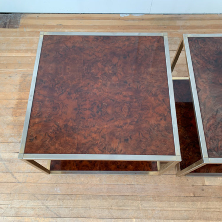 Mid Century Olive Wood Tables