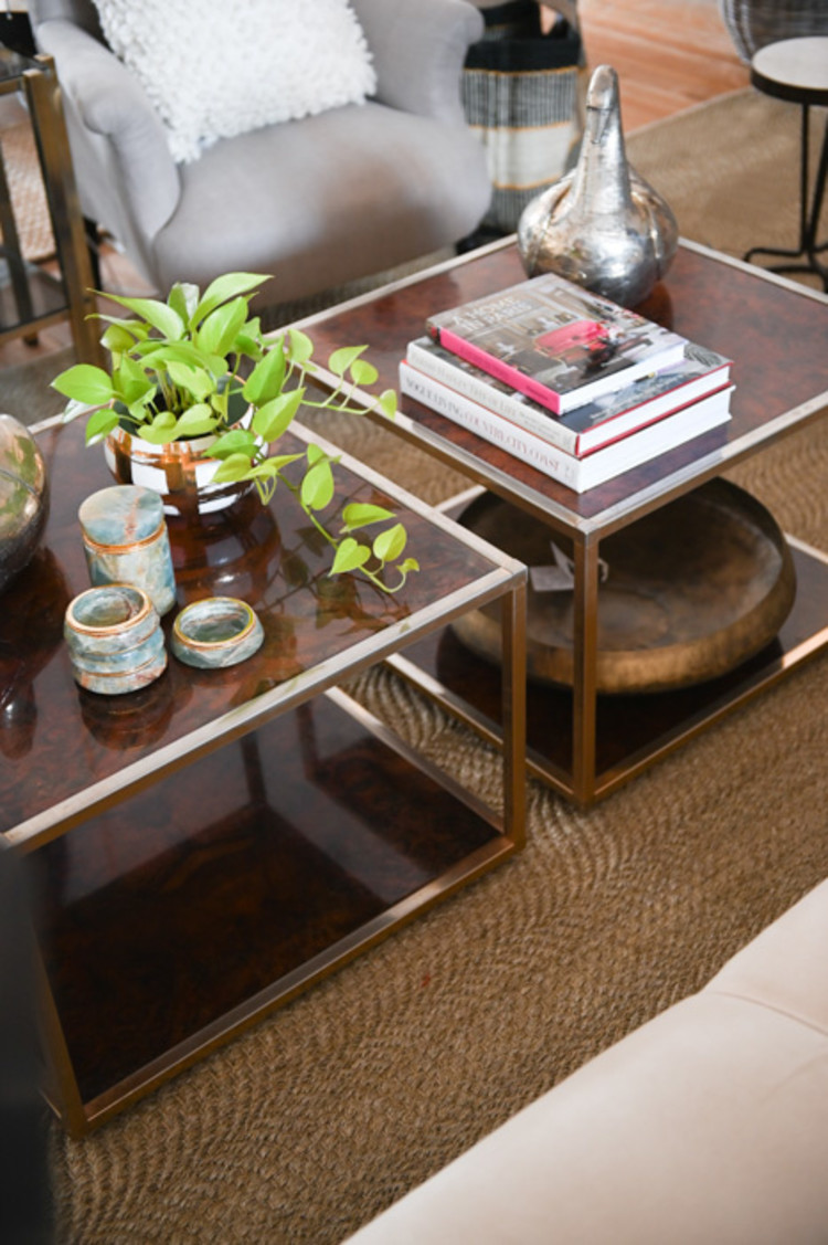 Mid Century Olive Wood Tables