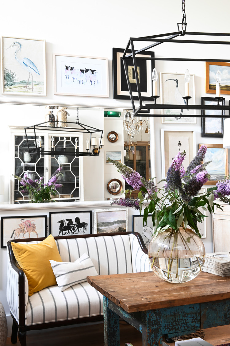 Antique Bistro Mirror II SOLD