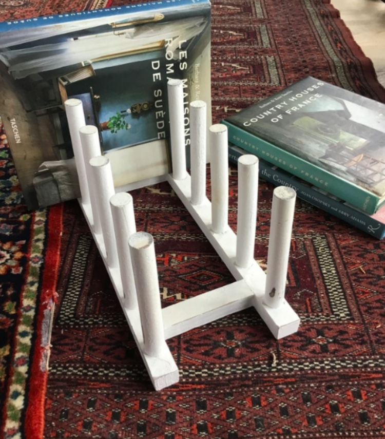 White Wooden Drying Rack