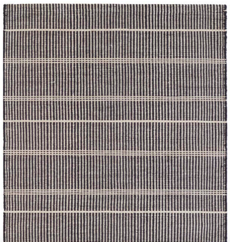 Dash&Albert Samson Black Indoor/Outdoor Rug