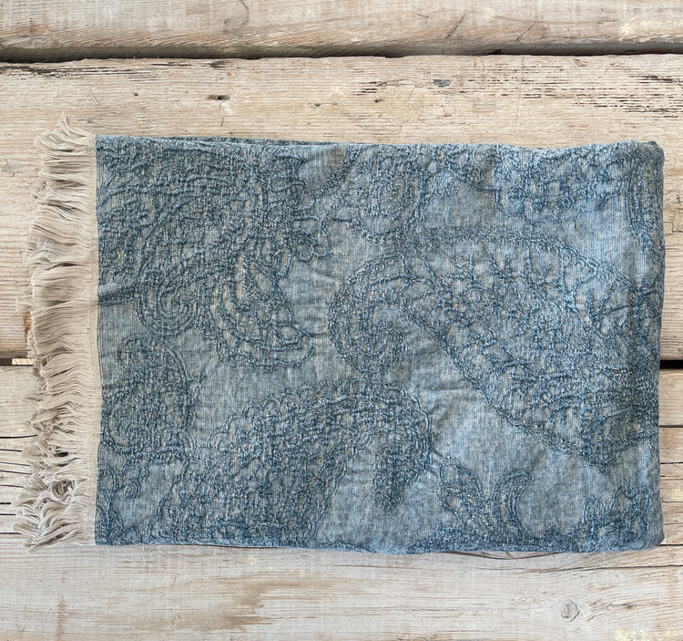 Savery Throw in Light Blue