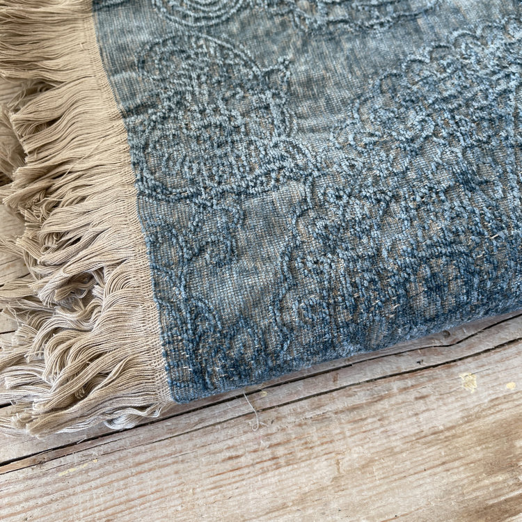 Savery Throw in Light Blue