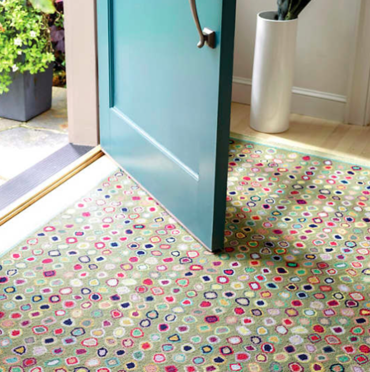 Dash&Albert Cat's Paw Micro Hooked Wool Rug