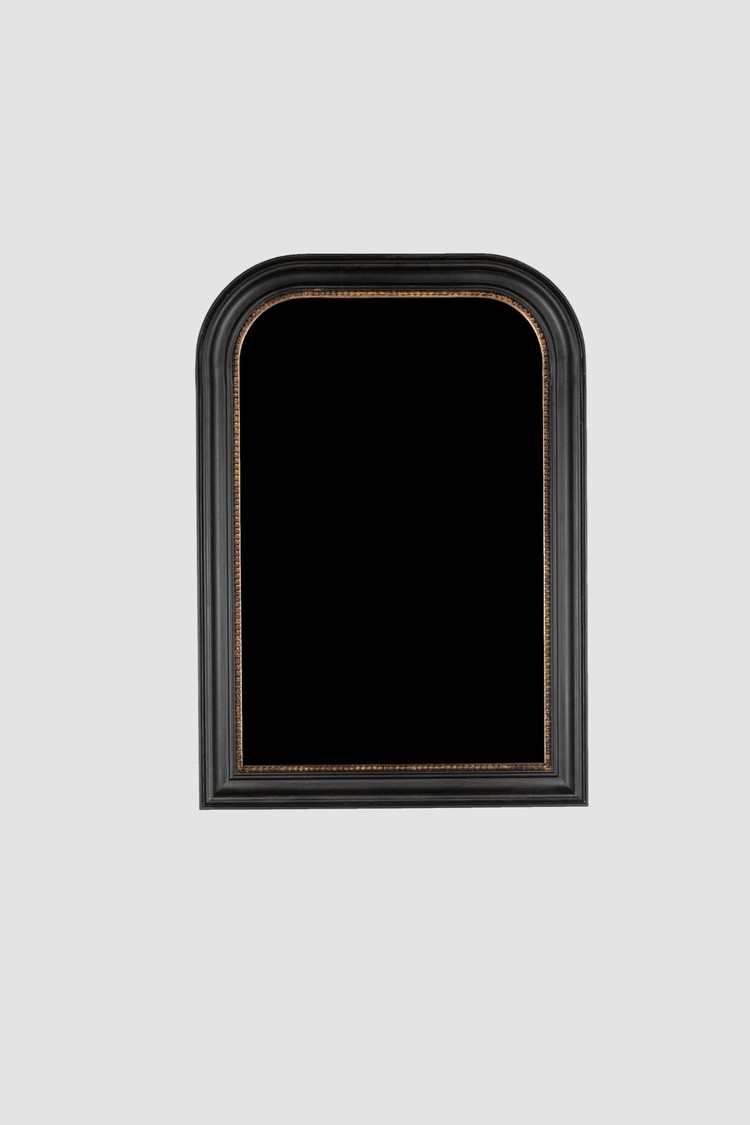 Black & Gold Napoleon Mirror Small