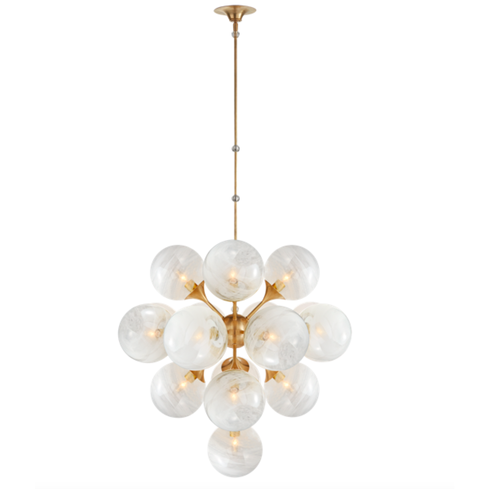 Talia Large Chandelier Gild & Co.