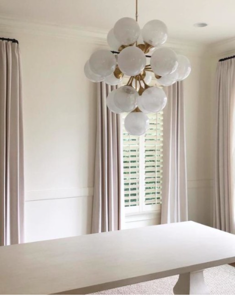 Cristol Tiered Chandelier Large Antique Brass (showroom sample)