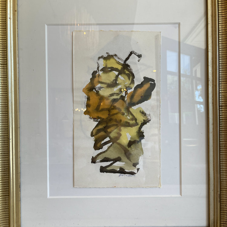 Mid Century Painting II by Florence Weinstein