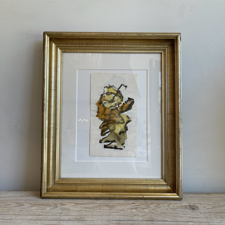 Mid Century Painting II by Florence Weinstein