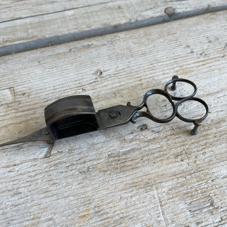 Antique Wick Trimmer/Candle Snuffer Small