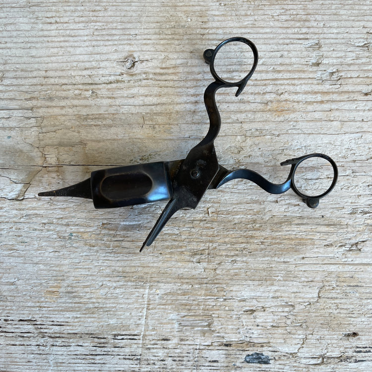 Antique Wick Trimmer/Candle Snuffer Small