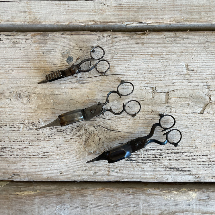 Antique Wick Trimmer/Candle Snuffer Small