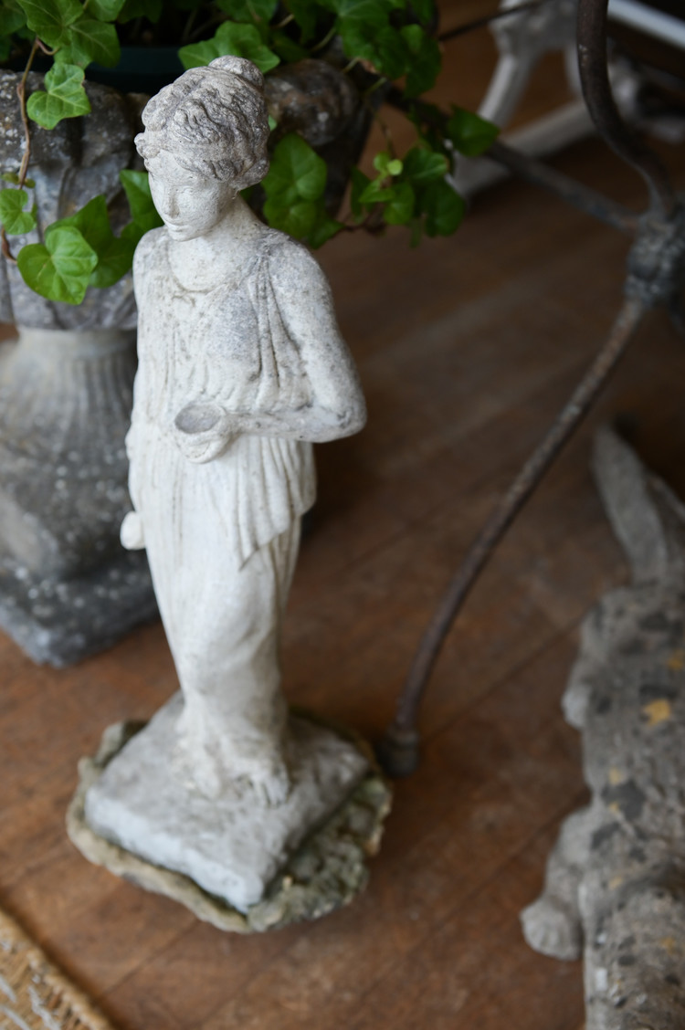 Vintage Classical French Garden Statues
