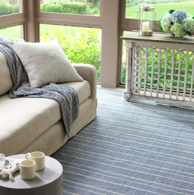 Samson Navy Indoor/Outdoor Rug