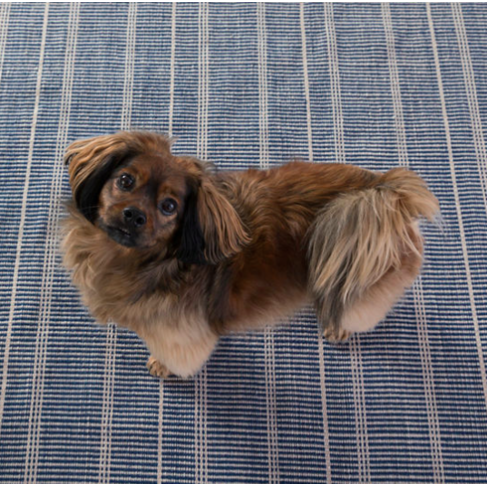 Dash&Albert Samson Navy Indoor/Outdoor Rug