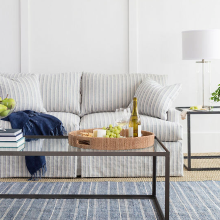 Dash&Albert Samson Navy Indoor/Outdoor Rug