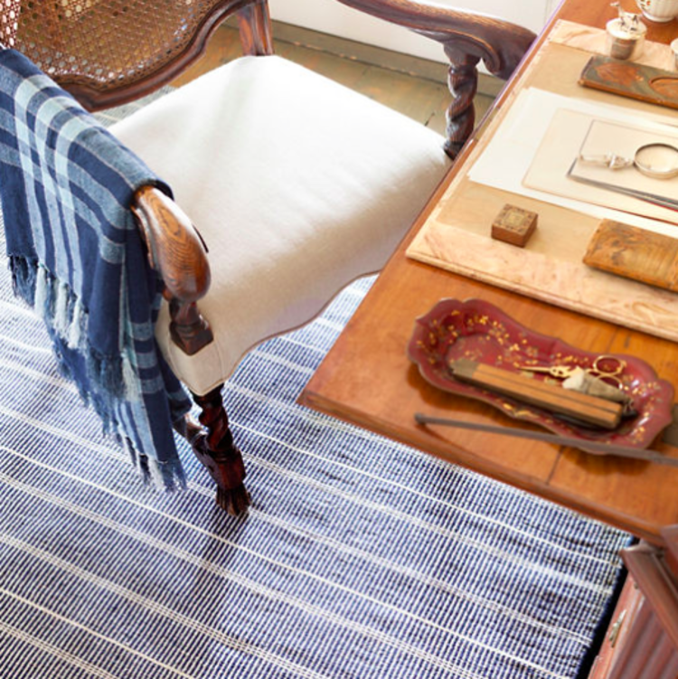 Dash&Albert Samson Navy Indoor/Outdoor Rug