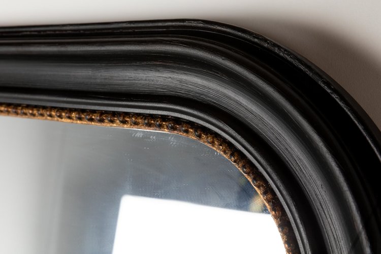 Black & Gold Napoleon Mirror Small