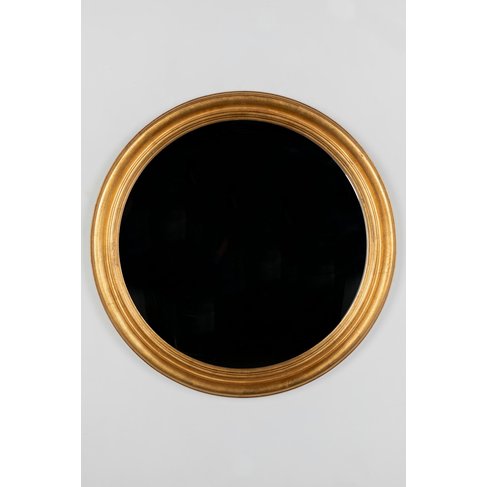 Gild & Co. Gold Convex Mirror 34″