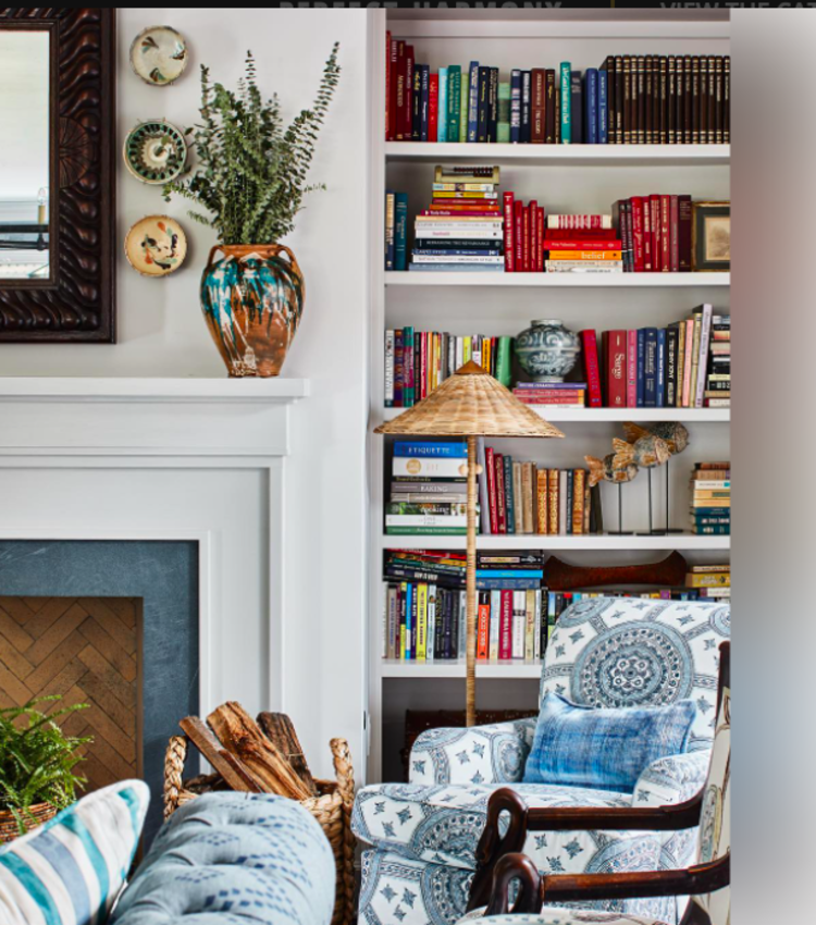 Terrace Floor Lamp in rattan