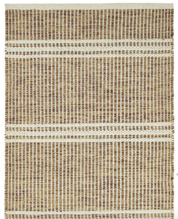 Dash&Albert Malta Natural Woven Wool Rug