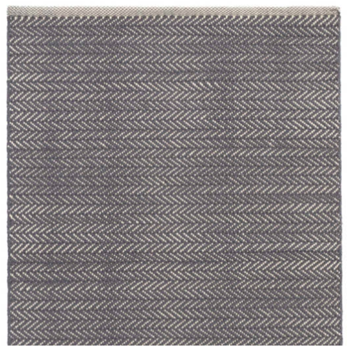 Dash&Albert Woven Cotton Herringbone Shale Rug