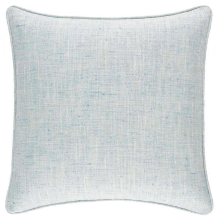 Dash&Albert Greylock Soft Blue Indoor/Outdoor Pillow