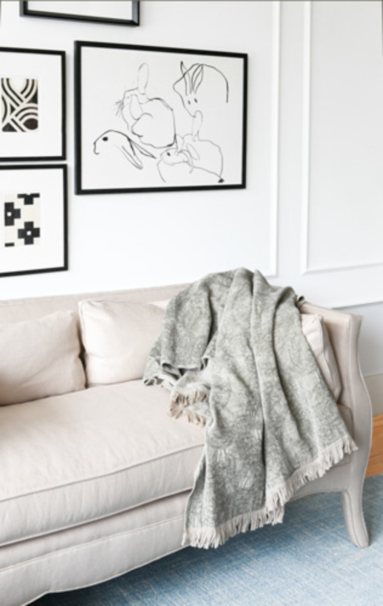 Savery Throw Blanket in Mink