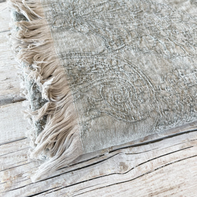 Savery Throw Blanket in Mink