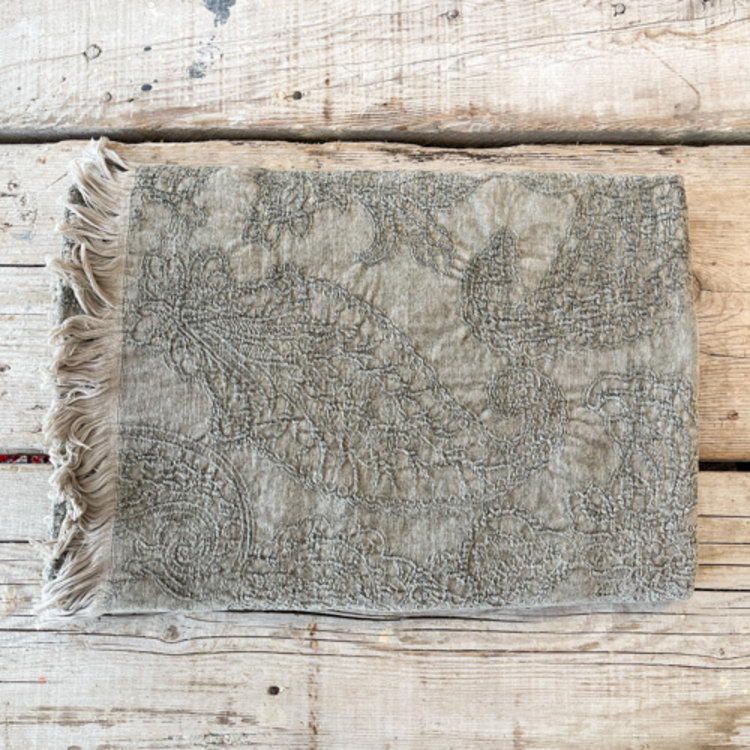 Savery Throw Blanket in Mink