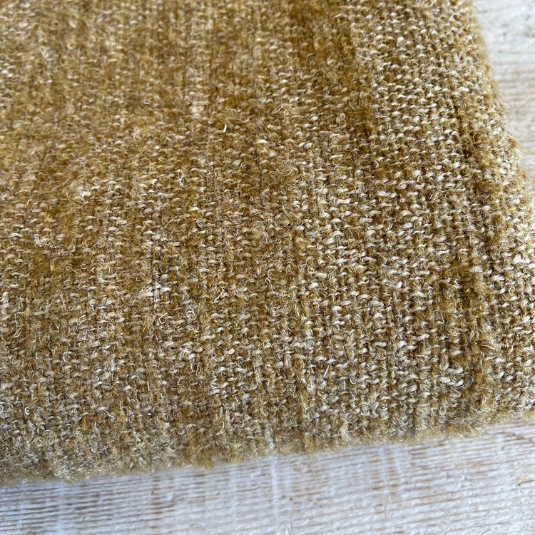 Nash Throw Blanket in Saffron