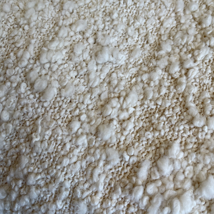 Kusama Throw Blanket, Cream